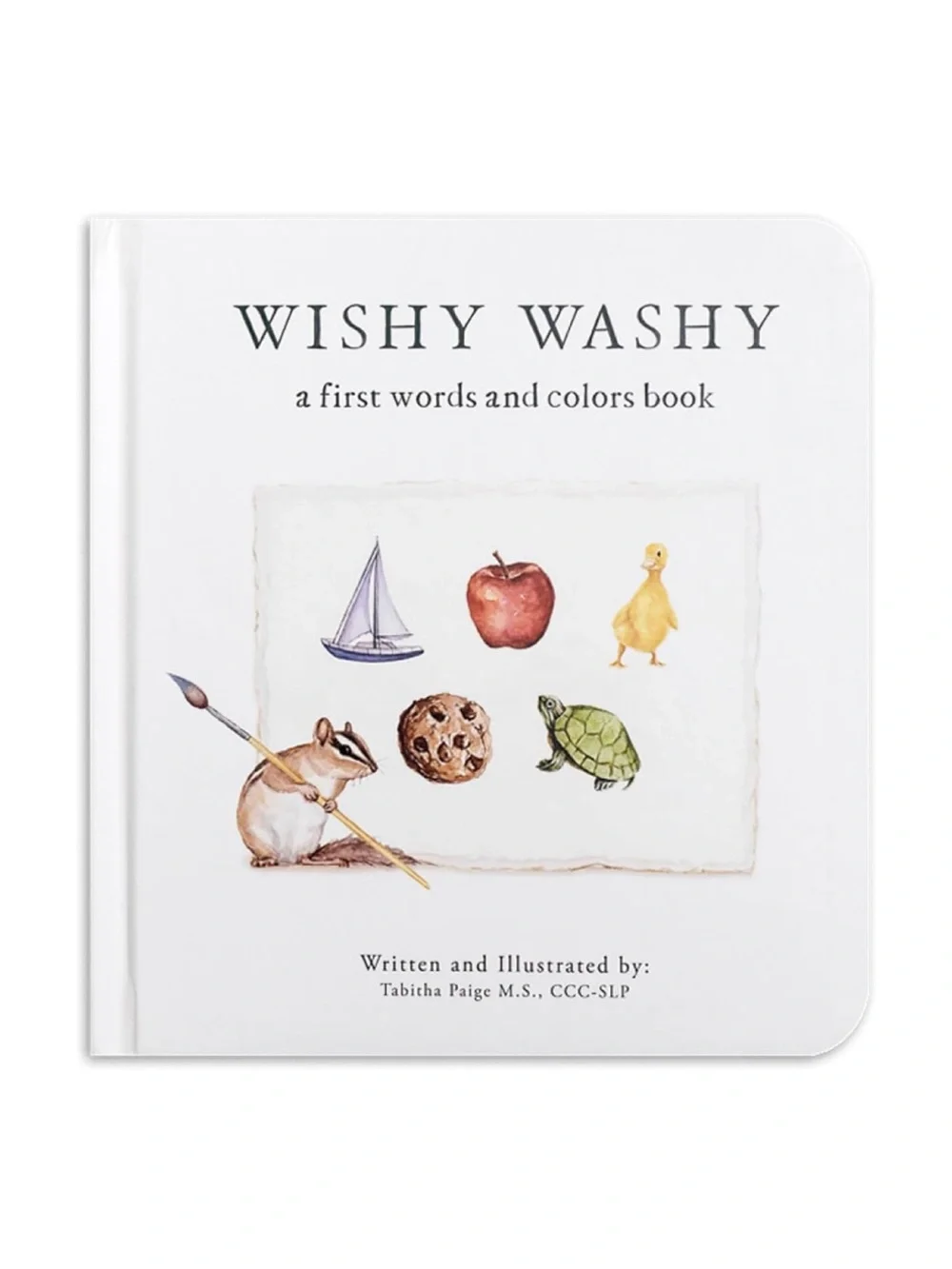 Wishy Washy: First Words + Colors Board Book